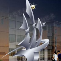 白钢雕塑@临江市艺术不锈钢雕塑造型生产厂家