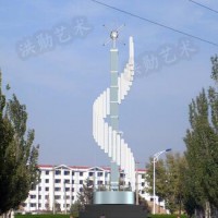 白钢雕塑@双鸭山白钢景观艺术造型雕塑生产厂家