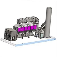 有机废气处理催化燃烧 50000风量整套设备价格