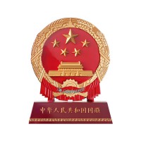 宁夏国徽摆件市政单位/上市公司/国企集团领导办公摆件批发